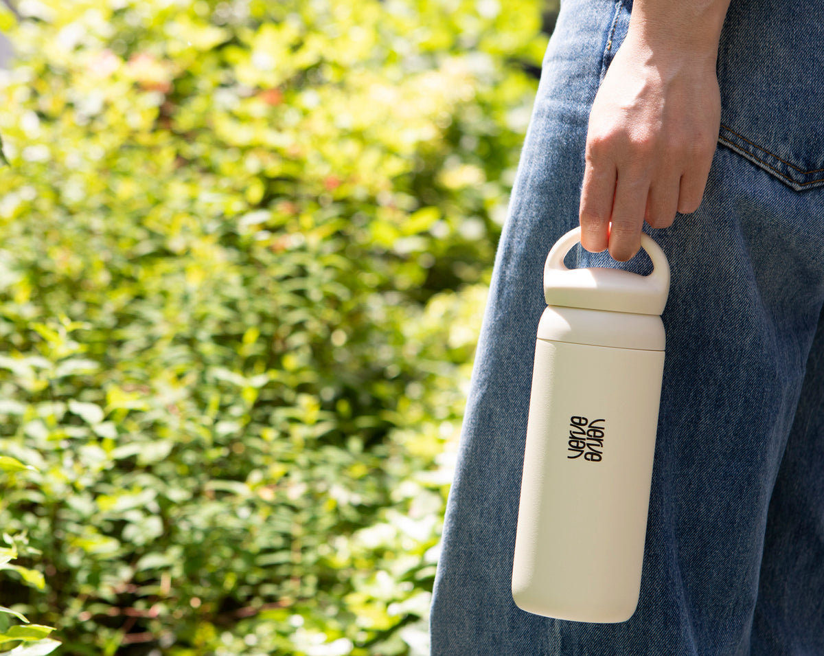 7th Anniv LINE LOGO DAY OFF TUMBLER - WHITE