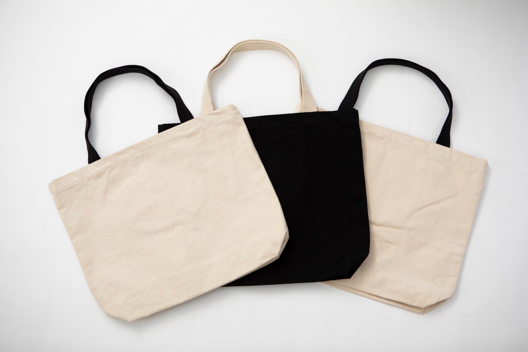 ORGANIC CANVAS TOTE BAG - PASTEL