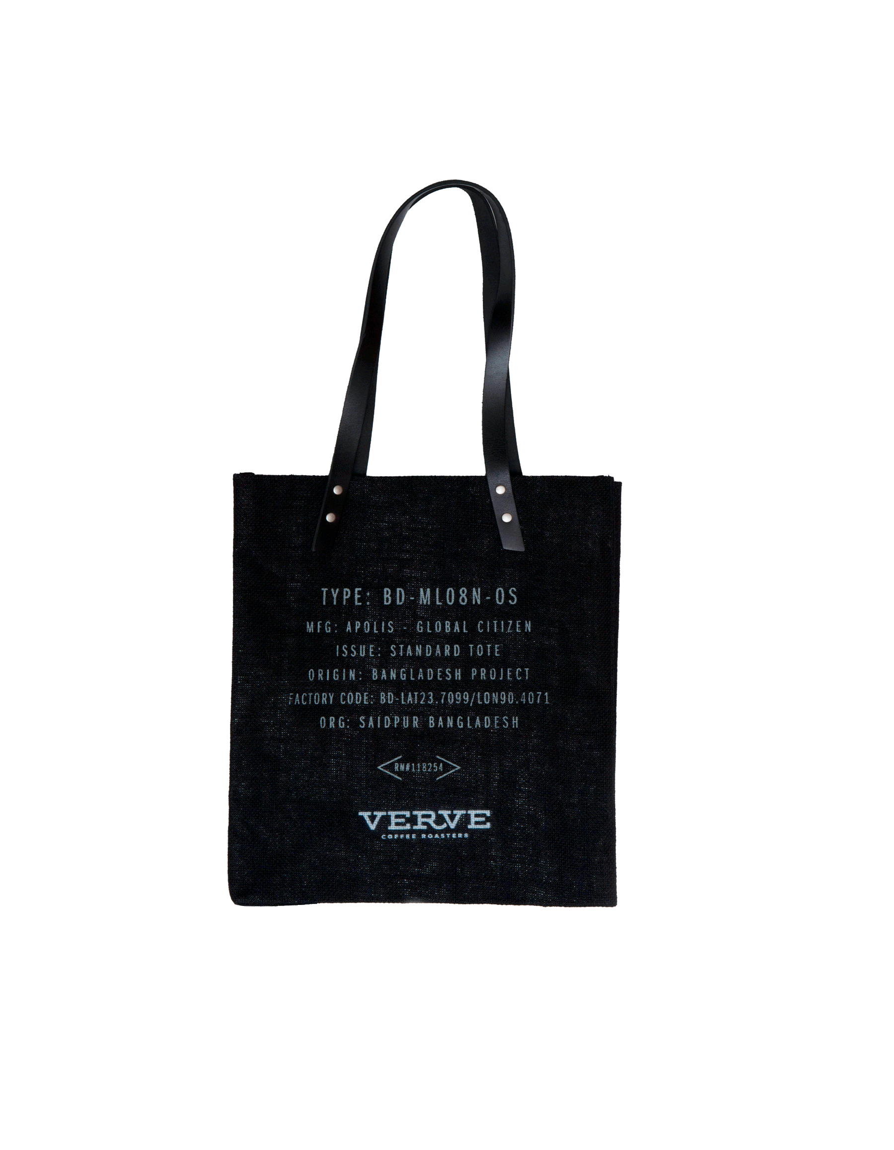 APOLIS Customize STANDARD TOTE -BLACK