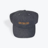 2026 VERVE TOKYO Logo Baseball Low Cap / WOOL - CHARCOAL