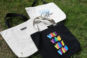 ORGANIC CANVAS TOTE BAG - BUTTERFLY