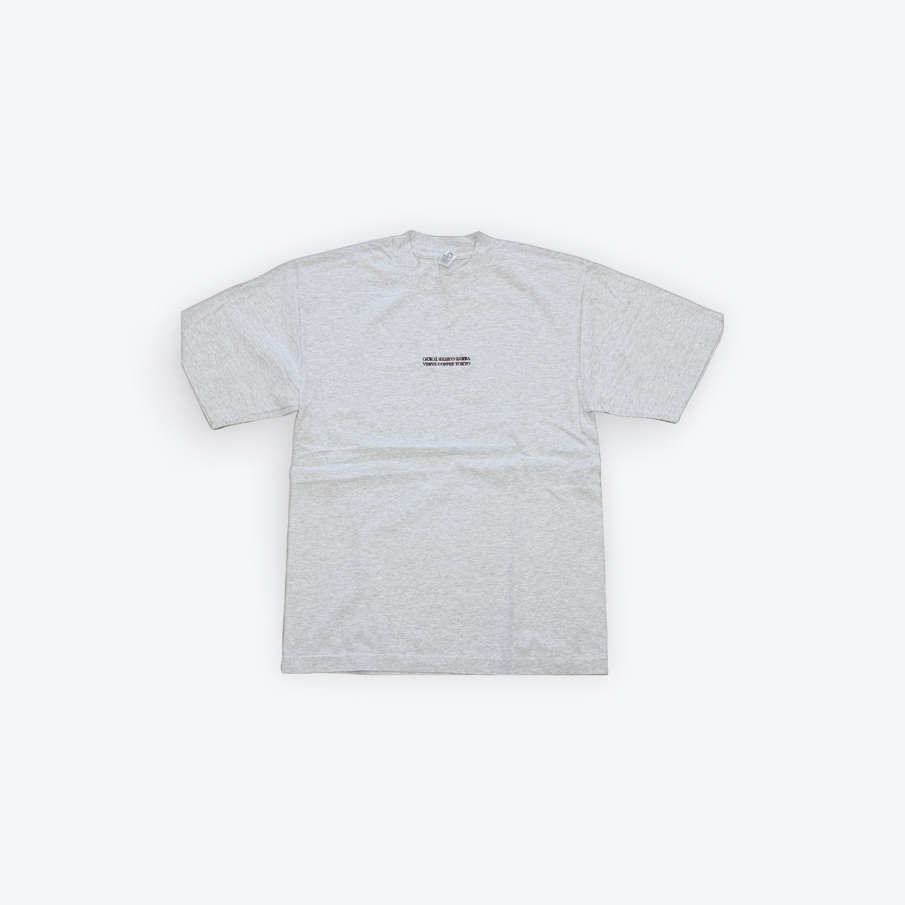 2026 VERVE TOKYO 6.5oz Garment Dye Crew Neck T-Shirt ASH(HEATHER GREY)