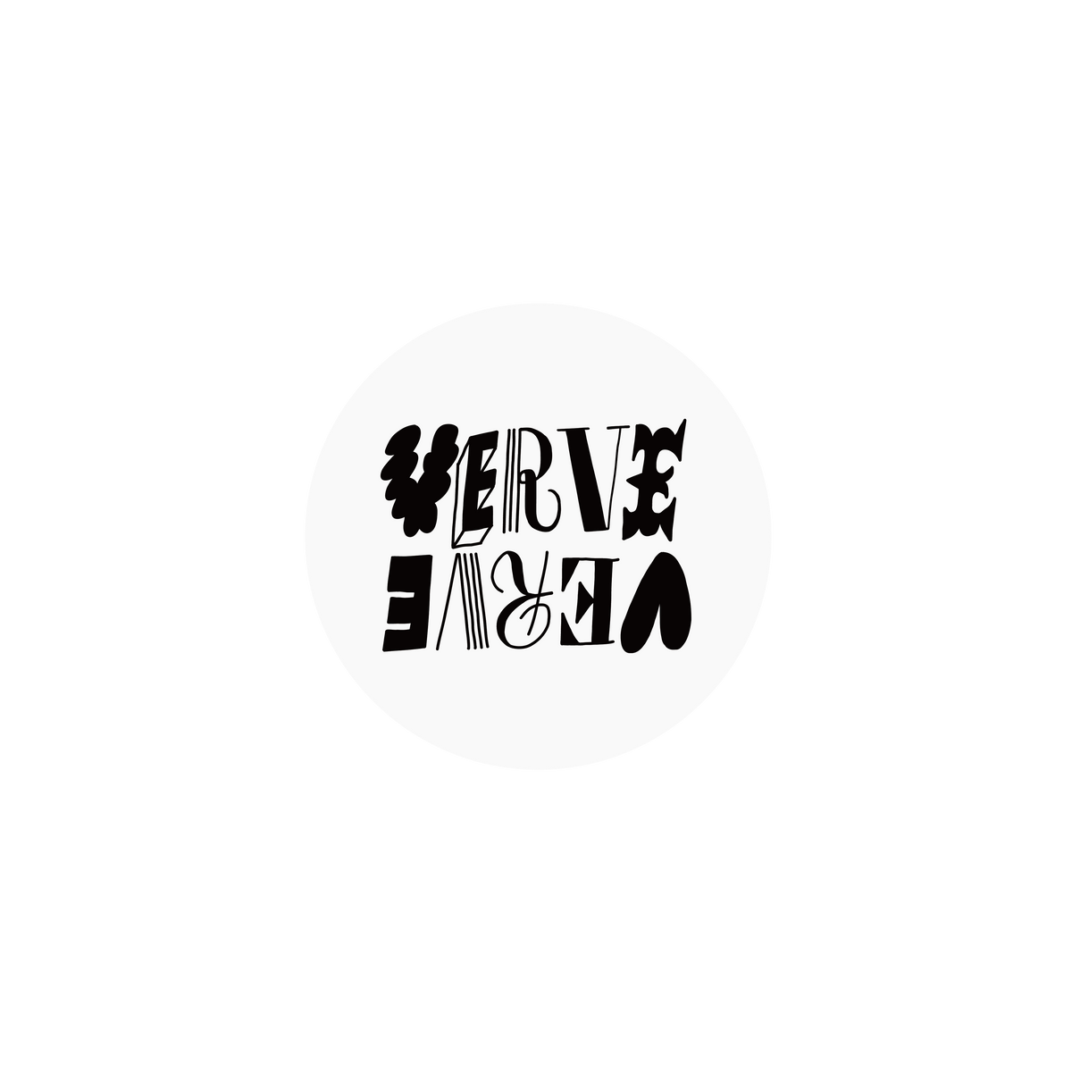 7th Anniv POP LOGO STICKER