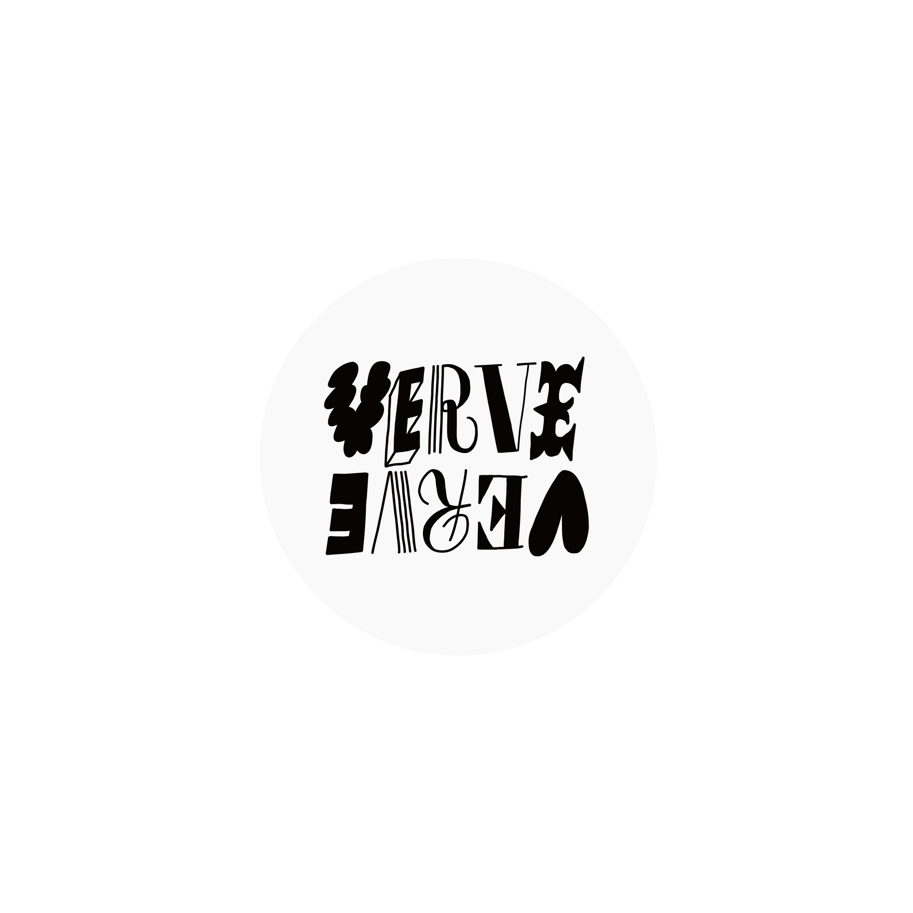 7th Anniv POP LOGO STICKER