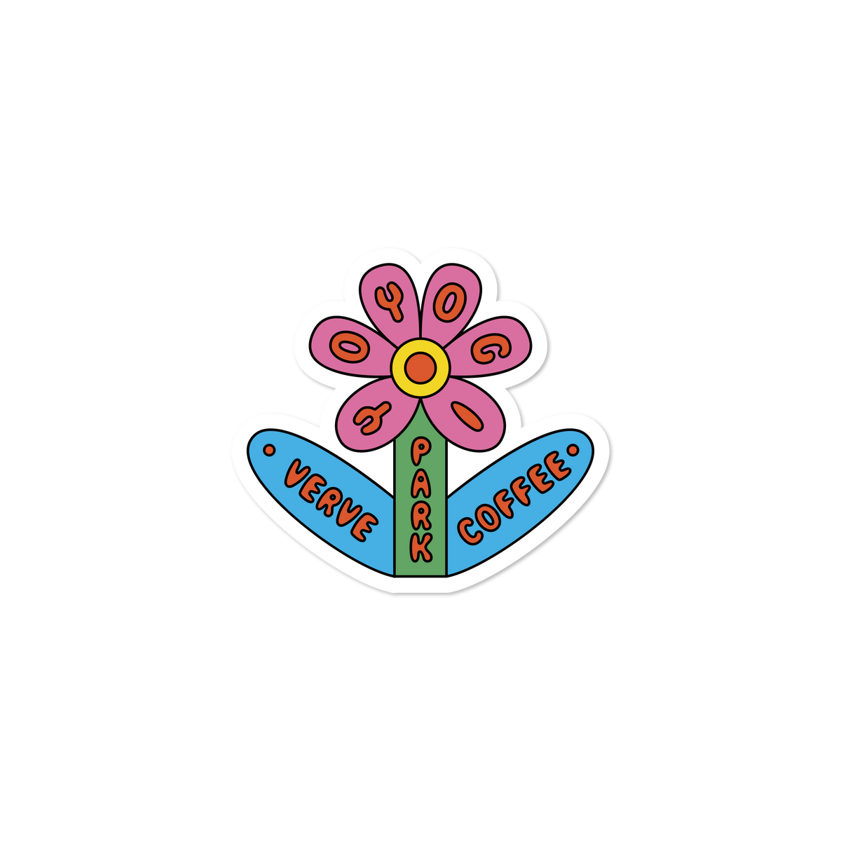 Yoyogi Park FLOWER STICKER