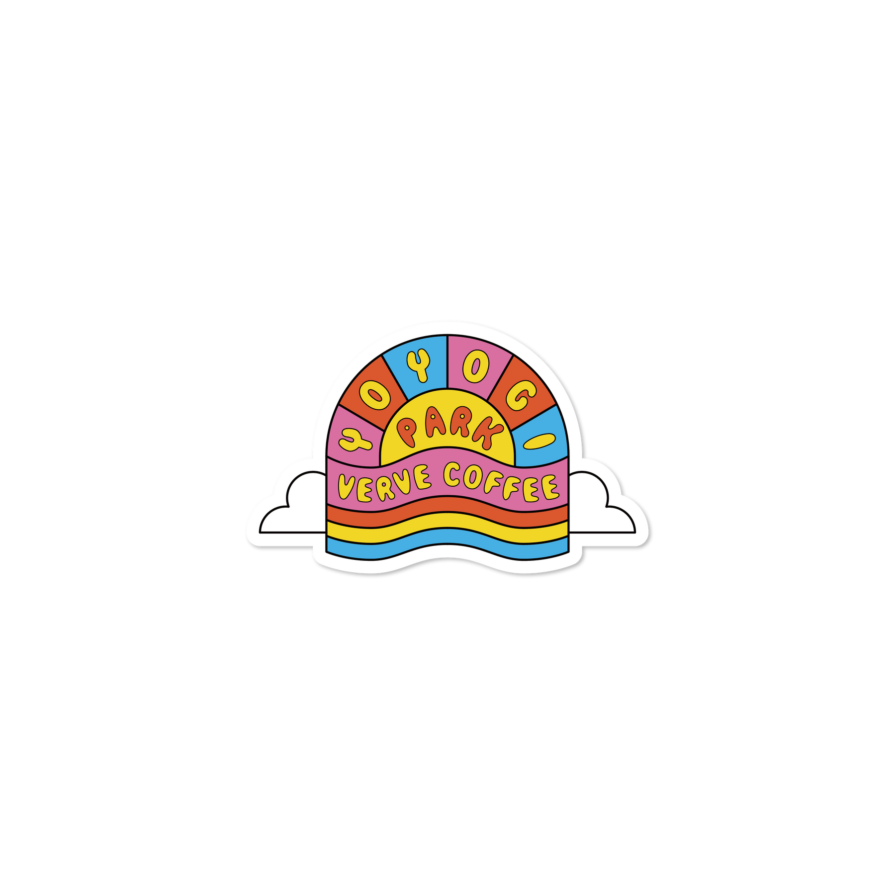 Yoyogi Park RAINBOW STICKER
